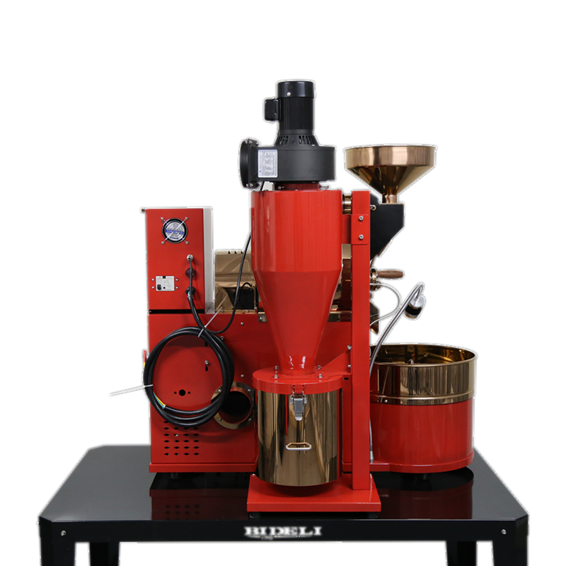 广州必德利2KG咖啡烘焙机 爆款瓦斯咖啡豆烘焙设备 性价比高商用咖啡烘培机