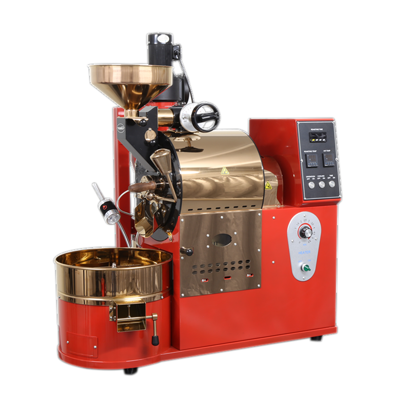 广州必德利2KG咖啡烘焙机 爆款瓦斯咖啡豆烘焙设备 性价比高商用咖啡烘培机