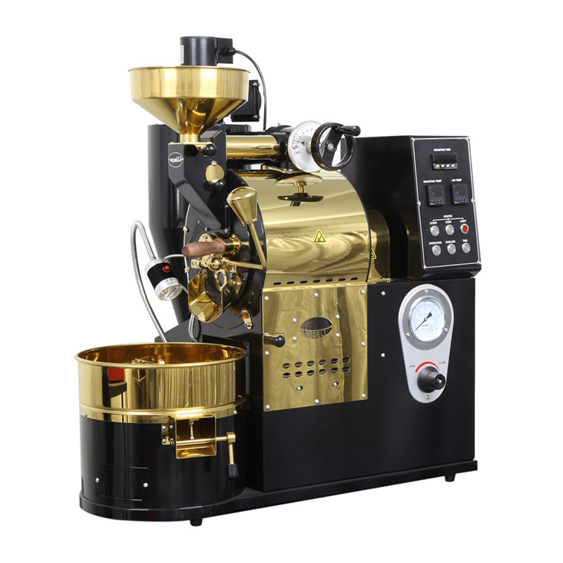 1KG咖啡烘焙机 厂家直销小型烘豆机 燃气咖啡豆烘培机