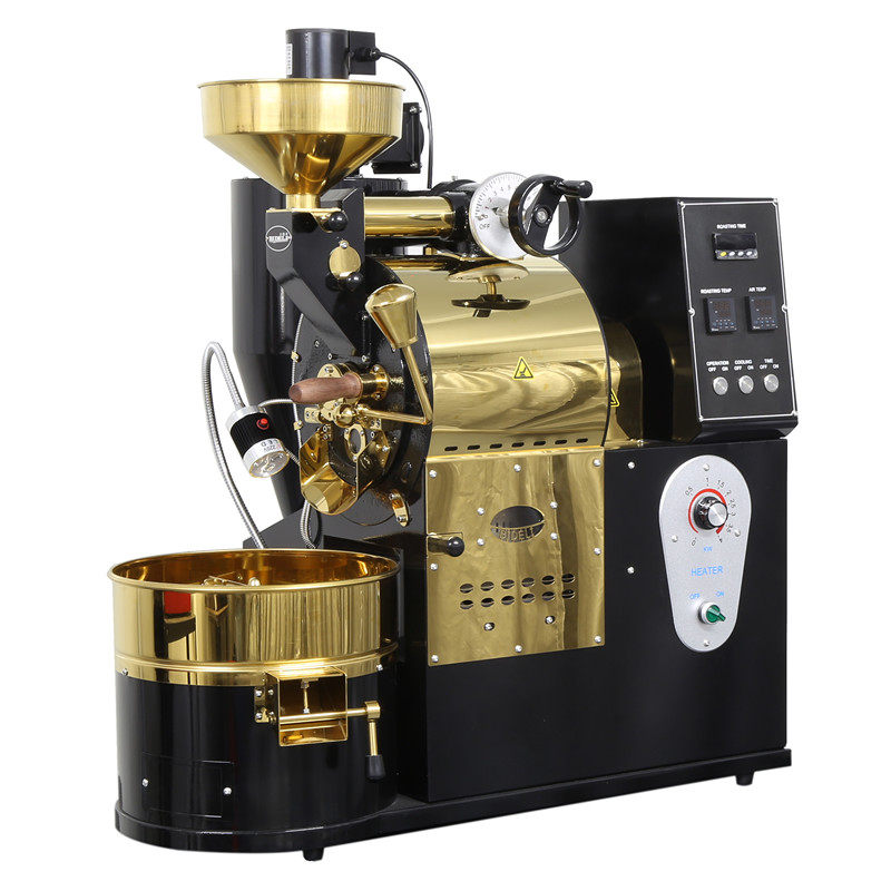 必德利1KG电热咖啡烘焙机 小型咖啡豆烘焙机 商用烘豆机